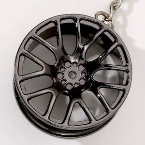 Black Rim Key Chain